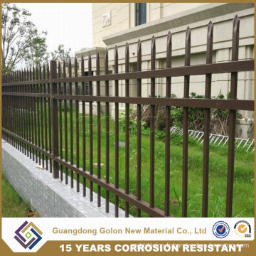 Pas de soudure Gavanlized Steel Factory Fencing